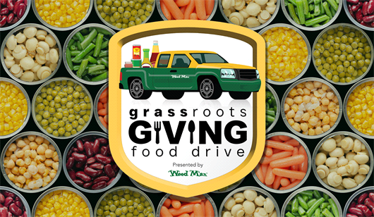Grassroots Giving Food Drive Benefits D300 Food Pantry
